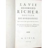 La vie d'Edmond Richer docteur de Sorbonne