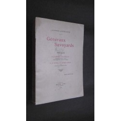 Généraux Savoyards