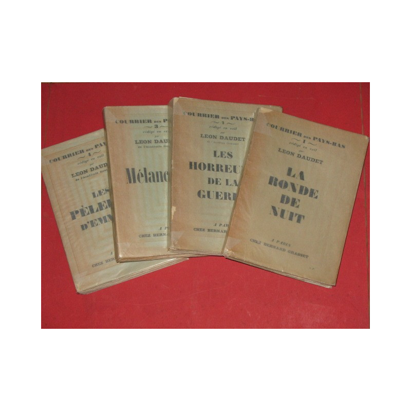 Courrier des Pays-Bas 4 tomes
