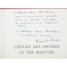 L'Eglise des apôtres et des martyrs
