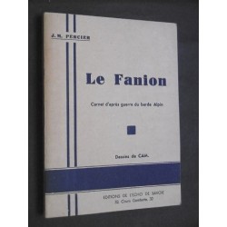 Le fanion carnet d'après guerre du barde alpin