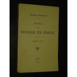 Notes d'un voyage en Grèce