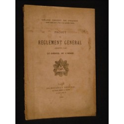 Projet de règlement général...