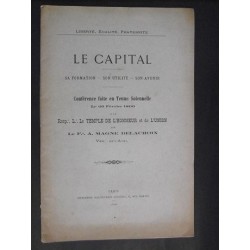 Le capital- Sa formation-...