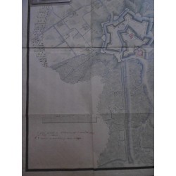 Plan et environs de MARGHERA (lagune de Venise)