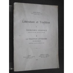 Littérature et tradition - 1 Problèmes généraux création populaire, création littéraire. -2 La tradition littéraire Hébraïque…