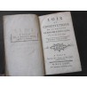 Loix et constitutions de sa majesté le roi de Sardaigne publiées en 1770. (T. 2 seul)