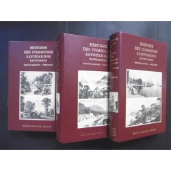 Histoire des communes savoyardes - Haute-Savoie (3 volumes édition de luxe)