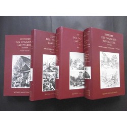 Histoire des communes savoyardes - Savoie (4 volumes édition de luxe)