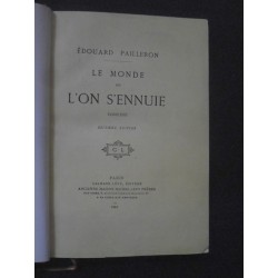 Le monde où l'on s'ennuie