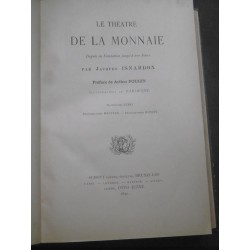 Le théatre de la monnaie depuis sa fondation jusqu'à nos jours
