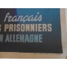 Affiche: Vous avez la clef des camps - Travailleurs français vous libérez les prisonniers en travaillant en Allemagne