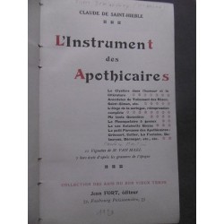 L'instrument des apothicaires