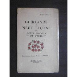 Guirlande de neuf leçons sur douze sonnets de Dante  (envoi)