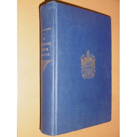Le centenaire Cartier 1814-1914  Livre souvenir  (envoi)