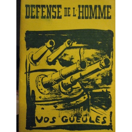 Défense de l'homme