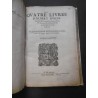 Les quatre livres d'Albert Durer peinctre & géometrien très excellent, de la proportion des parties & pourtraicts des corps…