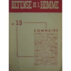 Défense de l'homme