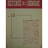 Défense de l'homme