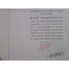 1-René Auberjonois -2 Bonnes feuilles du texte de C.F.Ramuz pour l'ouvrage René Auberjonois dédicacé