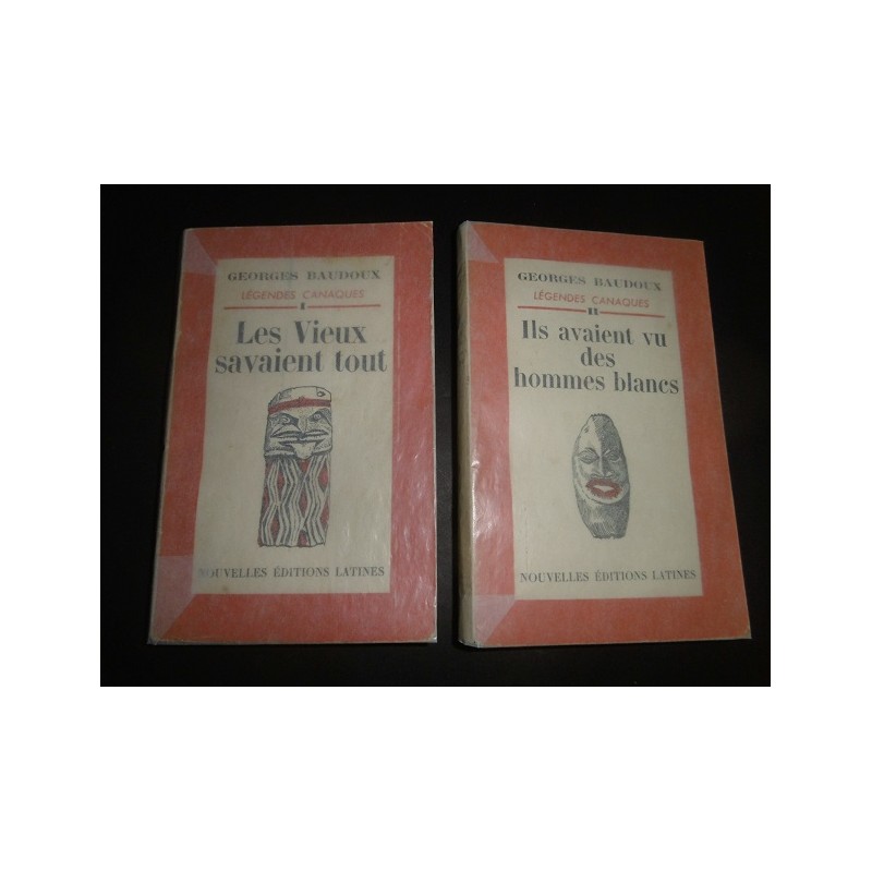 Légendes canaques: t1- les vieux savaient tout. t2- ils avaient vu des hommes blancs