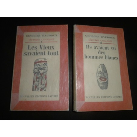 Légendes canaques: t1- les vieux savaient tout. t2- ils avaient vu des hommes blancs