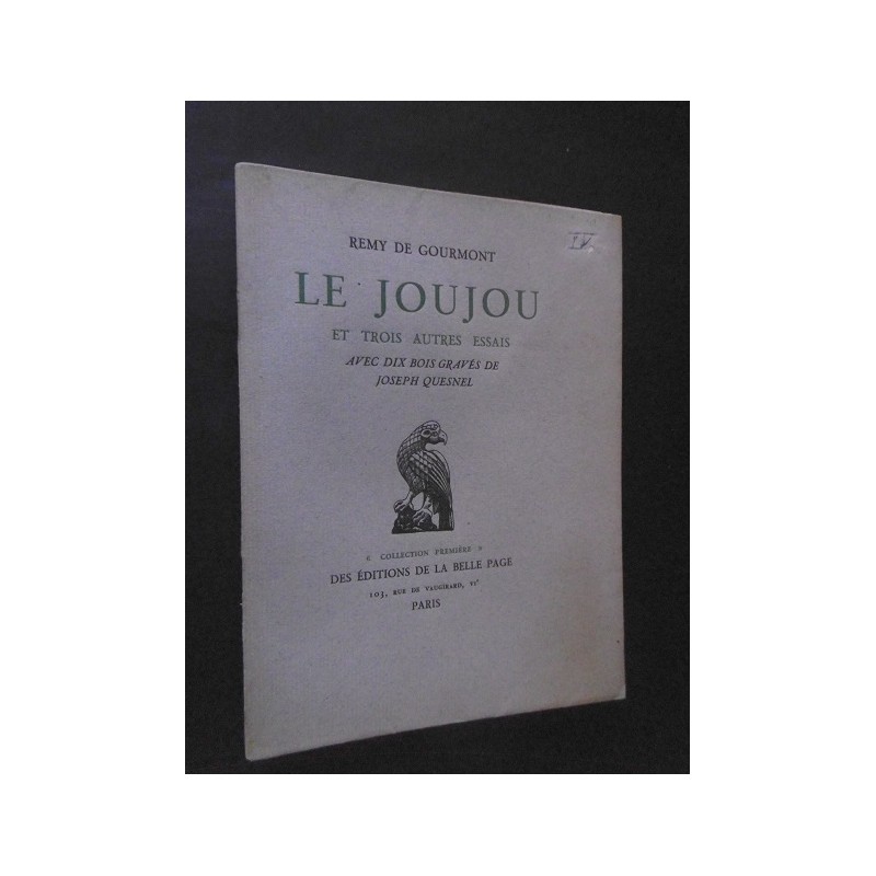 Le joujou et trois autres essais