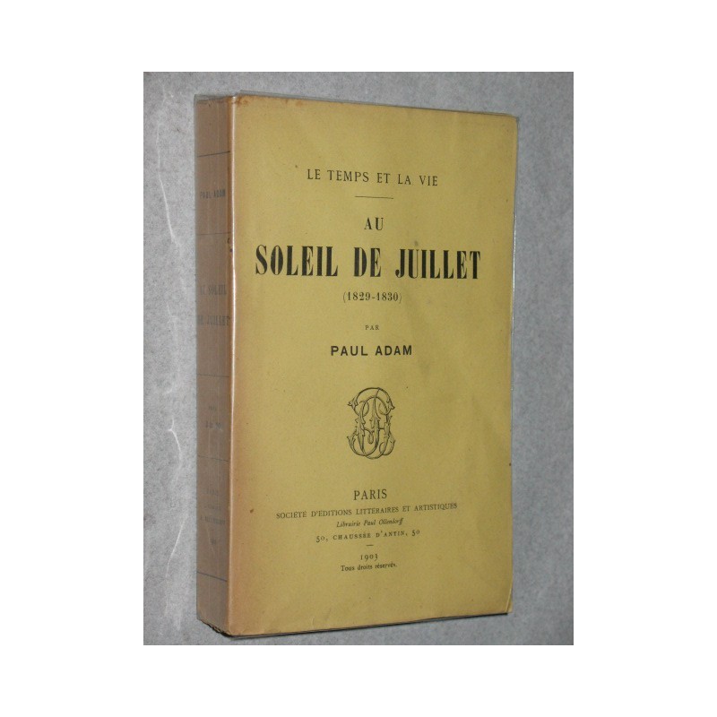 Au soleil de juillet (1829-1830)