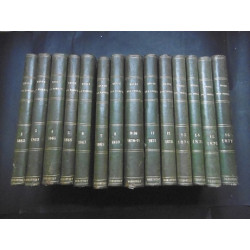 revue des eaux et forêts (1862-1877. 15 volumes)