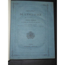 Abolition de l'esclavage - Procès-verbaux