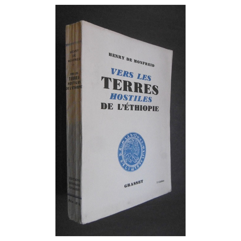 vers les terres hostiles de l'ethiopie  (envoi autographe)