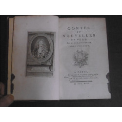 contes et nouvelles en vers, par m. de la fontaine.