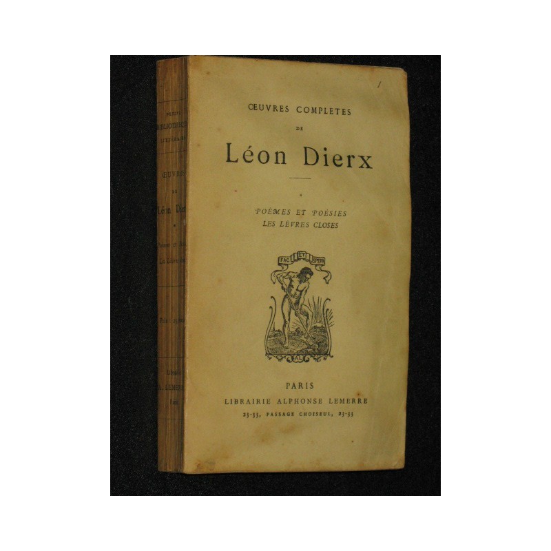 Poèmes et poésies, les lèvres closes