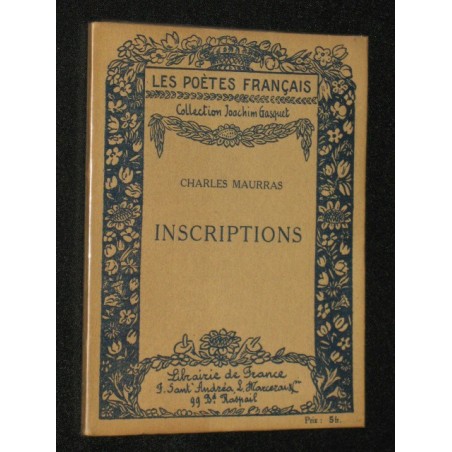 Inscriptions