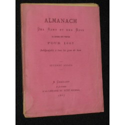 Almanach des rues et des bois à l'usage des poètes pour 1867
