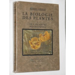 La biologie des plantes. les plantes aquatiques.